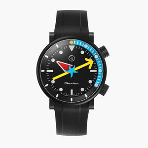 YEMA 野馬 Alain Silberstein 聯名限量 DLC 5級鈦金屬自製機芯腕錶 40mm 20.24.66.TN.U6