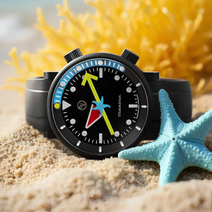 YEMA 野馬 Alain Silberstein 聯名限量 DLC 5級鈦金屬自製機芯腕錶 40mm 20.24.66.TN.U6