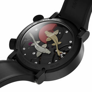 YEMA 野馬 Alain Silberstein 聯名限量 DLC 5級鈦金屬自製機芯腕錶 40mm 20.24.66.TN.U6