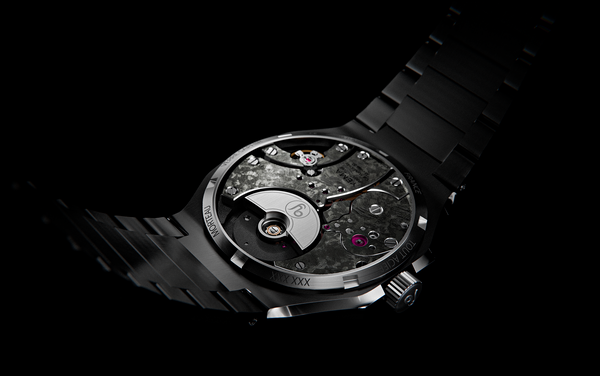 YEMA 野馬 Wristmaster Traveller 城市旅行家 SLIM CMM.20 八角形超薄自製機芯機械錶 39mm 76.24.06.SN.M