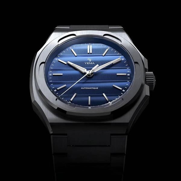 YEMA 野馬 Wristmaster Traveller 城市旅行家八角形機械錶 39mm YWTR24-GMS