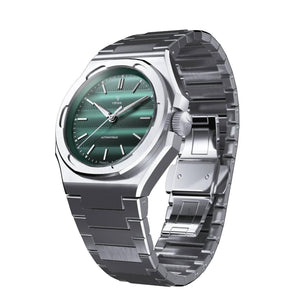 YEMA 野馬 Wristmaster Traveller 城市旅行家八角形機械錶 39mm YWTR24-ZMS