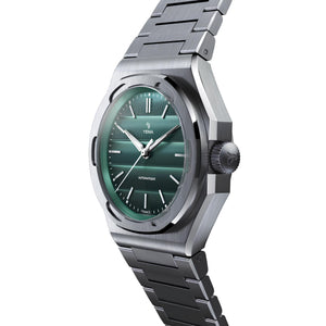 YEMA 野馬 Wristmaster Traveller 城市旅行家八角形機械錶 39mm YWTR24-ZMS