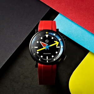 YEMA 野馬 Alain Silberstein 聯名限量 DLC 5級鈦金屬自製機芯腕錶 40mm 20.24.66.TN.U6