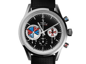 YEMA 野馬 Yachtingraff seconde / seconde/ 聯名機械石英混合機芯腕錶 39mm YMHF1588-ATPS - 新萬國鐘錶