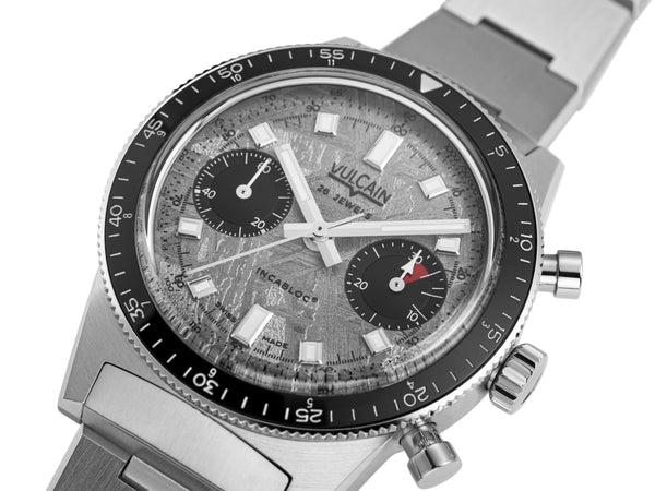 VULCAIN 窩路堅 Skindiver 潛水員系列隕石面計時機械限量版腕錶 39.7mm 590176T17.BHM286