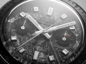 VULCAIN 窩路堅 Skindiver 潛水員系列隕石面計時機械限量版腕錶 39.7mm 590176T17.BHM286