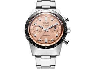 VULCAIN 窩路堅 Skindiver 潛水員系列鮭魚面計時機械限量版腕錶 39.7mm 590176B87.BHM286 - 新萬國鐘錶