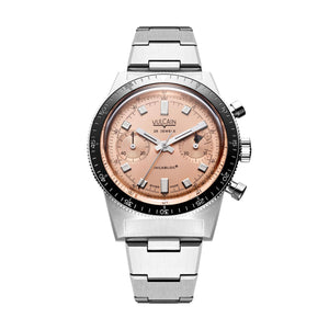 VULCAIN 窩路堅 Skindiver 潛水員系列鮭魚面計時機械限量版腕錶 39.7mm 590176B87.BHM286