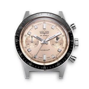 VULCAIN 窩路堅 Skindiver 潛水員系列鮭魚面計時機械限量版腕錶 39.7mm 590176B87.BHM286