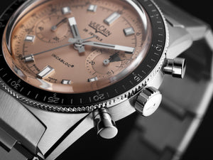 VULCAIN 窩路堅 Skindiver 潛水員系列鮭魚面計時機械限量版腕錶 39.7mm 590176B87.BHM286