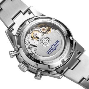 VULCAIN 窩路堅 Skindiver 潛水員系列鮭魚面計時機械限量版腕錶 39.7mm 590176B87.BHM286