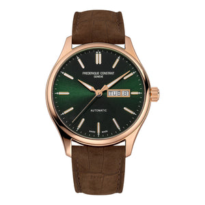 Frederique Constant 康斯登 Classics 系列PVD玫瑰金星期日期機械腕錶  40mm FC-304GR5B4