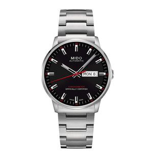 MIDO 美度 Commander 香榭系列天文台認證矽游絲機械腕錶 40mm M0214311105100