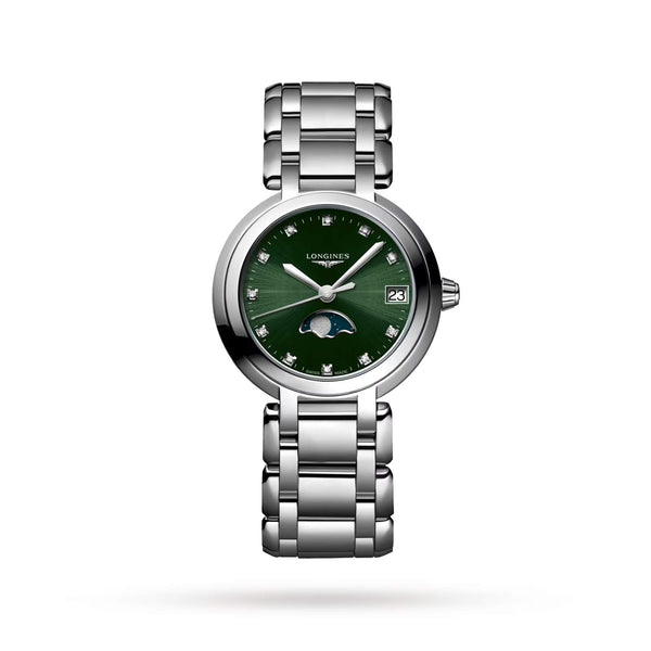 LONGINES 浪琴 PrimaLuna  新月月相石英女錶系列 30mm L81154676