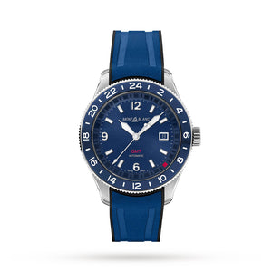 MontBlanc 萬寶龍 1858系列 GMT 兩地時區日期顯示自動腕錶 42mm 129617