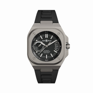 Bell & Ross 柏萊士 BR-X5 BLACK TITANIUM Rubber 自製機芯鈦金屬機械腕錶 41mm BRX5R-BL-TI/SRB