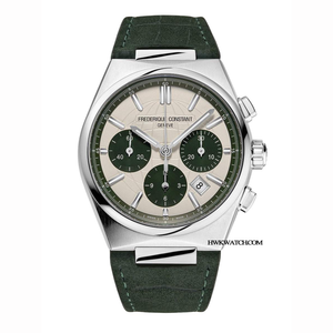 Frederique Constant 康斯登 HIGHLIFE 熊貓計時碼錶機械腕錶 41mm FC-391SGR4NH6