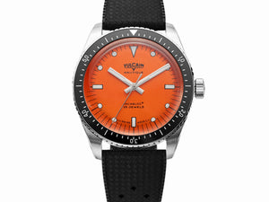 VULCAIN 窩路堅 Skindiver 潛水員系列200米機械腕錶 38mm 660170A67.BAC213 - 新萬國鐘錶