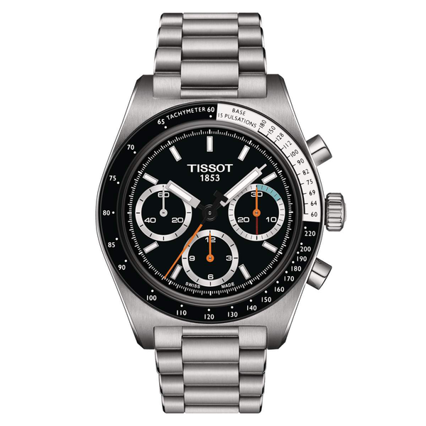 TISSOT 天梭 PR516 1970年復刻計時手上鏈腕錶 41mm T1494592105100