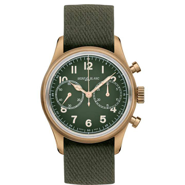 MontBlanc 萬寶龍1858系列自動計時碼錶限量版1858腕錶 119908