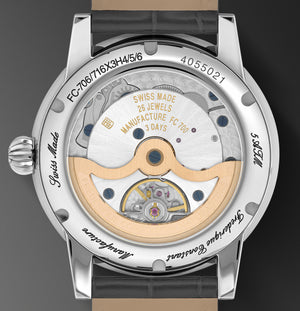 Frederique Constant 康斯登 Manufacture 自製機芯指針式日期顯示 40mm FC-706B3H6