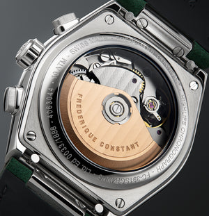 Frederique Constant 康斯登 HIGHLIFE 熊貓計時碼錶機械腕錶 41mm FC-391SGR4NH6