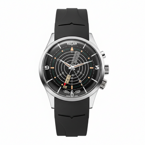 VULCAIN 窩路堅 Nautical 潛水員鬧鈴復刻1961限量款手上鍊腕錶 42mm 100152A07.BAC143 - 新萬國鐘錶