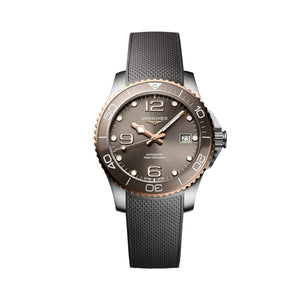 LONGINES 浪琴深海征服者系列浪鬼陶瓷潛水機械錶灰金PVD 39mm L37803789