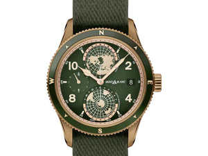 MontBlanc 萬寶龍1858 Geosphere 世界時區限量版1858腕錶 119909 - 新萬國鐘錶