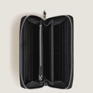 MONTBLANC 萬寶龍匠心系列經典12卡式長版拉鏈長夾 MB220365