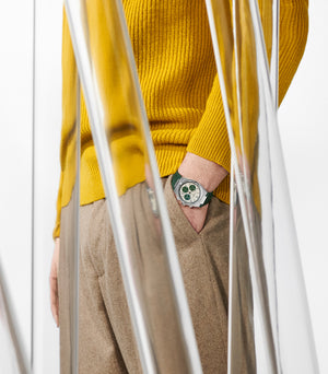 Frederique Constant 康斯登 HIGHLIFE 熊貓計時碼錶機械腕錶 41mm FC-391SGR4NH6