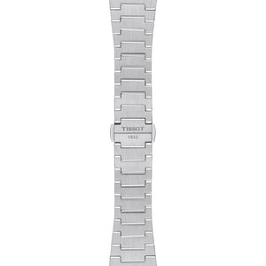 TISSOT 天梭 PRX 系列80小時自動款機械腕錶 冰藍面 35mm T1372071135100 - 新萬國鐘錶