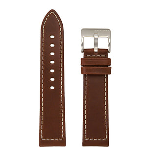 Hamilton 漢米爾頓卡其野戰系列原廠皮革錶帶42mm錶徑適用 22mm x 20mm H600.705.106 - 新萬國鐘錶