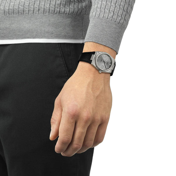 TISSOT 天梭 PRX系列 Powermatic 80 大馬士革剛自動款 38mm T1378079608100