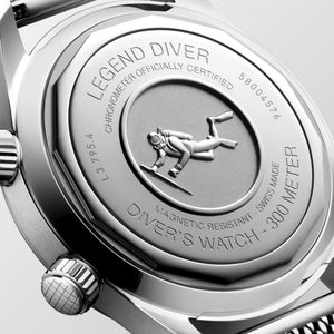 LONGINES 浪琴 Legend Diver 復刻傳奇潛水系列 59 42mm L37954599 - 新萬國鐘錶