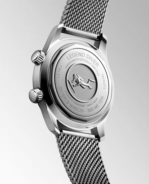 LONGINES 浪琴 Legend Diver 復刻傳奇潛水系列 59 42mm L37954599 - 新萬國鐘錶