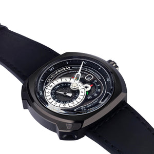 SEVENFRIDAY Q系列PVD黑色機械錶44.3mm x 49.7mm Q3-01 - 新萬國鐘錶