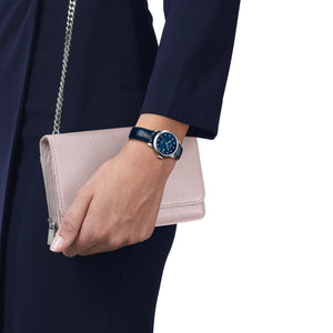 TISSOT 天梭 LE LOCLE 力洛克系列48小時真鑽機械女錶 29mm T0062071604600