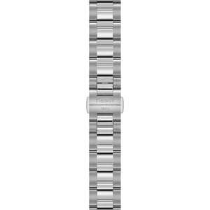 TISSOT 天梭 Gentleman 紳士系列18K金錶圈綠面80小時自動機械錶 38mm T934.807.41.091.00