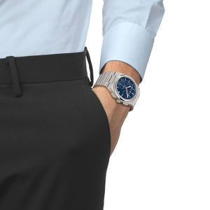 TISSOT 天梭 PRX 系列復古時尚計時石英腕錶 41mm T137.417.11.041.00
