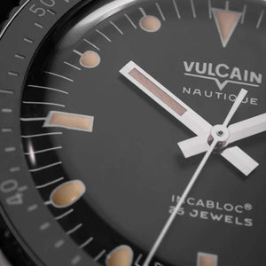 VULCAIN 窩路堅 Skindiver 潛水員系列200米機械腕錶 38mm 660170A07.BAR200