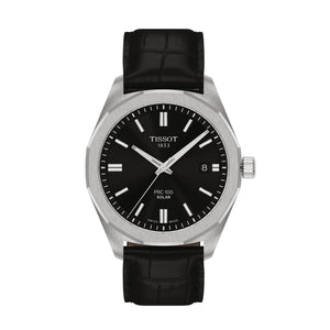 TISSOT 天梭 PRC 100 Solar 太陽能石英時尚經典腕錶 39mm T1514221605100