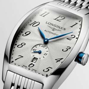 LONGINES 浪琴 Evidenza 典藏系列酒桶形優雅機械腕錶 33.1 X 38.75mm L26424736 - 新萬國鐘錶