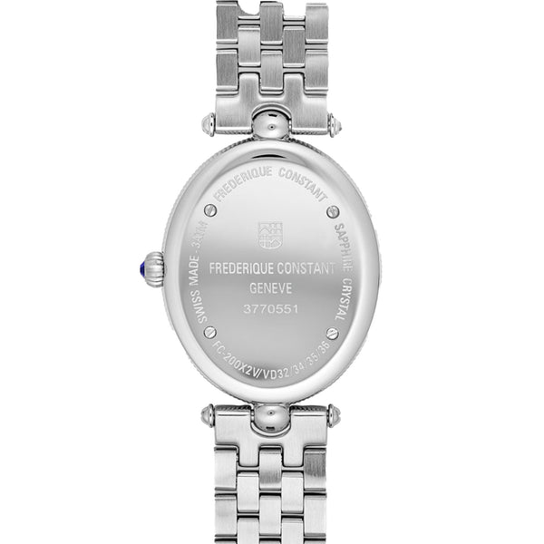 Frederique Constant 康斯登 Classics系列藝術羅馬橢圓型石英女錶 30x25mm FC-200KMPW2V6B