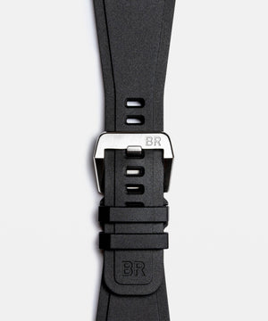 Bell & Ross 柏萊士 BR-03 GMT Green Lum 兩地時區漸變綠面盤不鏽鋼自動機械腕錶 42mm BR0393-GN-ST/SRB