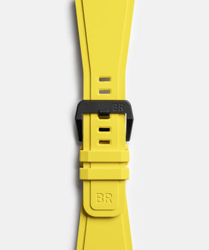 Bell & Ross 柏萊士 BR-03 Helipad 直升機旋翼陶瓷自動機械腕錶 41mm BR03A-HE-CE/SRB