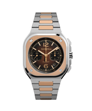 Bell & Ross 柏萊士 BR-05 Chrono S.T.Dupont 法國都彭限量版計時自動腕錶 42mm BR05C-STD-STPG/SSG