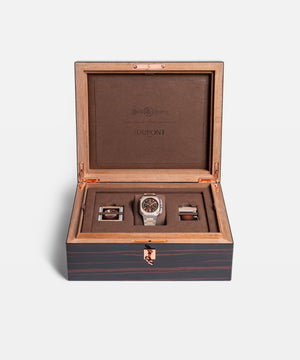 Bell & Ross 柏萊士 BR-05 Chrono S.T.Dupont 法國都彭限量版計時自動腕錶 42mm BR05C-STD-STPG/SSG