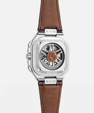 Bell & Ross 柏萊士 BR-05 Chrono S.T.Dupont 法國都彭限量版計時自動腕錶 42mm BR05C-STD-STPG/SCA